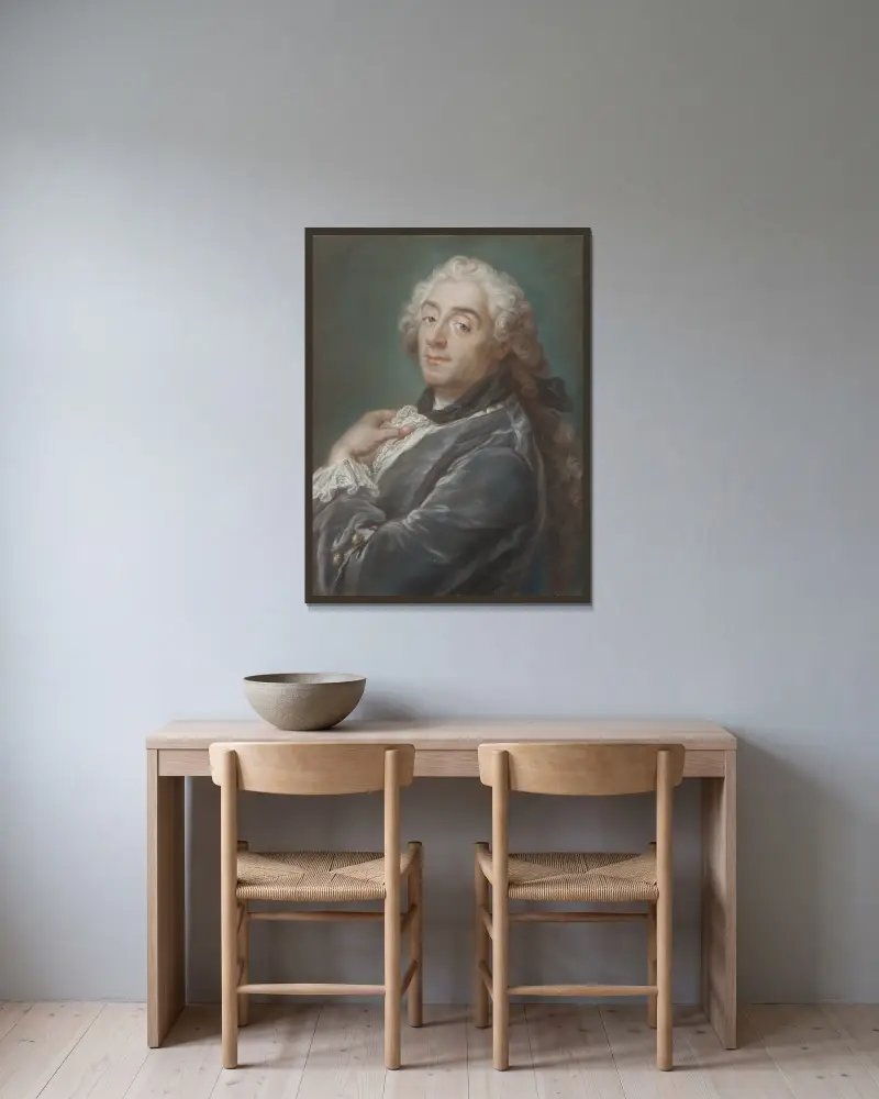 François Boucher von Gustaf Lundberg gerahmt an einer Wand