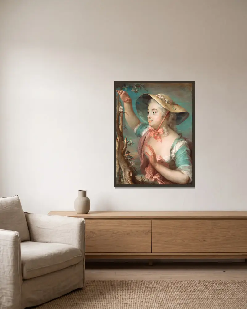 Juliana Henck von Gustaf Lundberg gerahmt an einer Wand