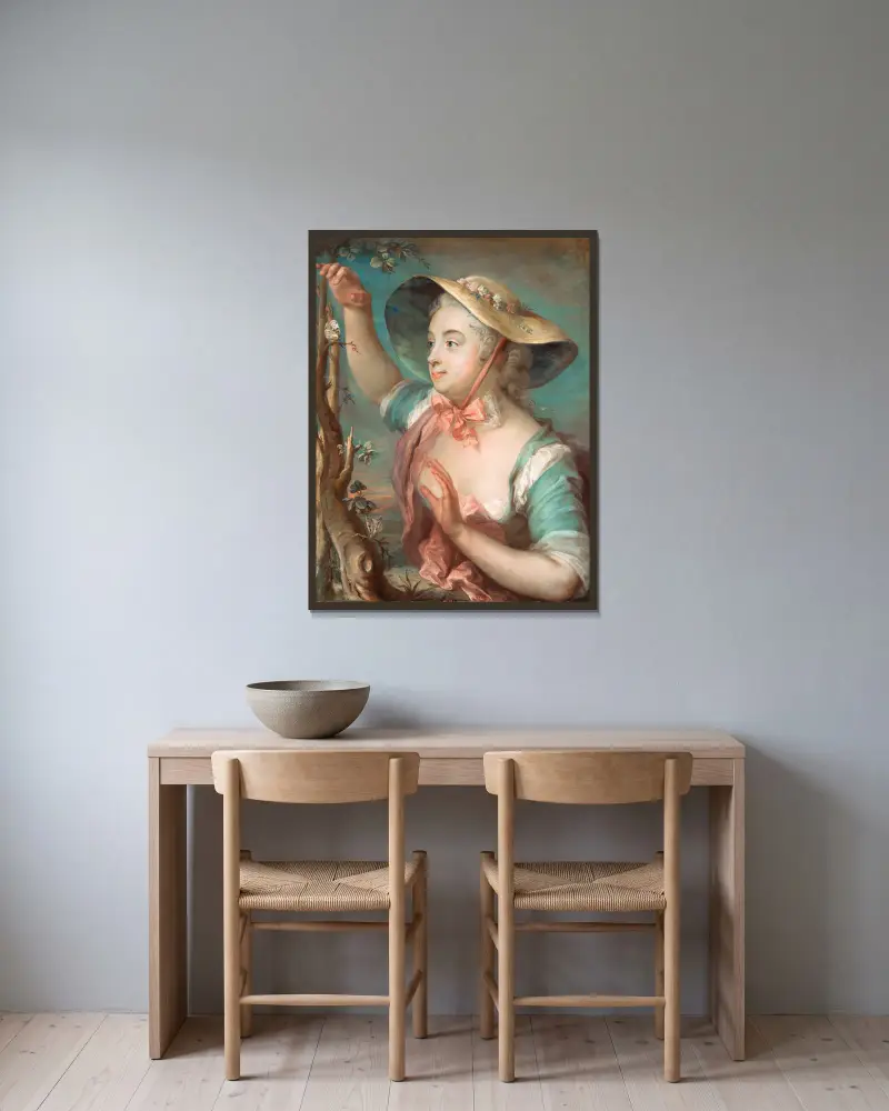 Juliana Henck von Gustaf Lundberg gerahmt an einer Wand