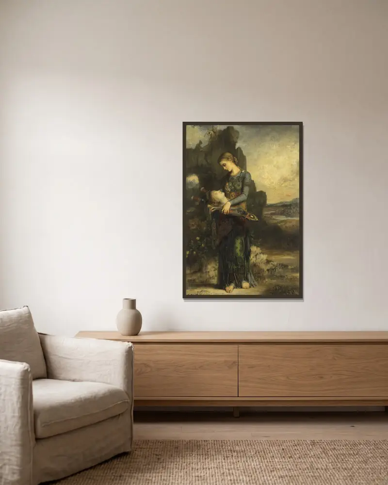 Orfeusz, Gustave Moreau w ramie na ścianie