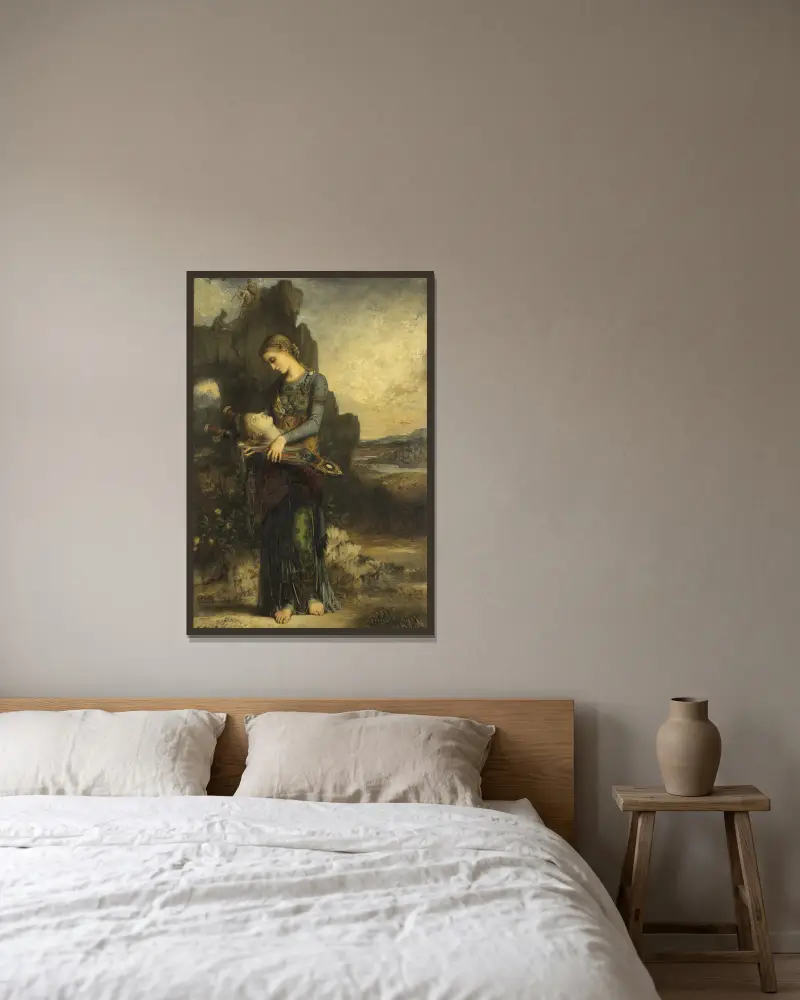 Orfeusz, Gustave Moreau w ramie na ścianie