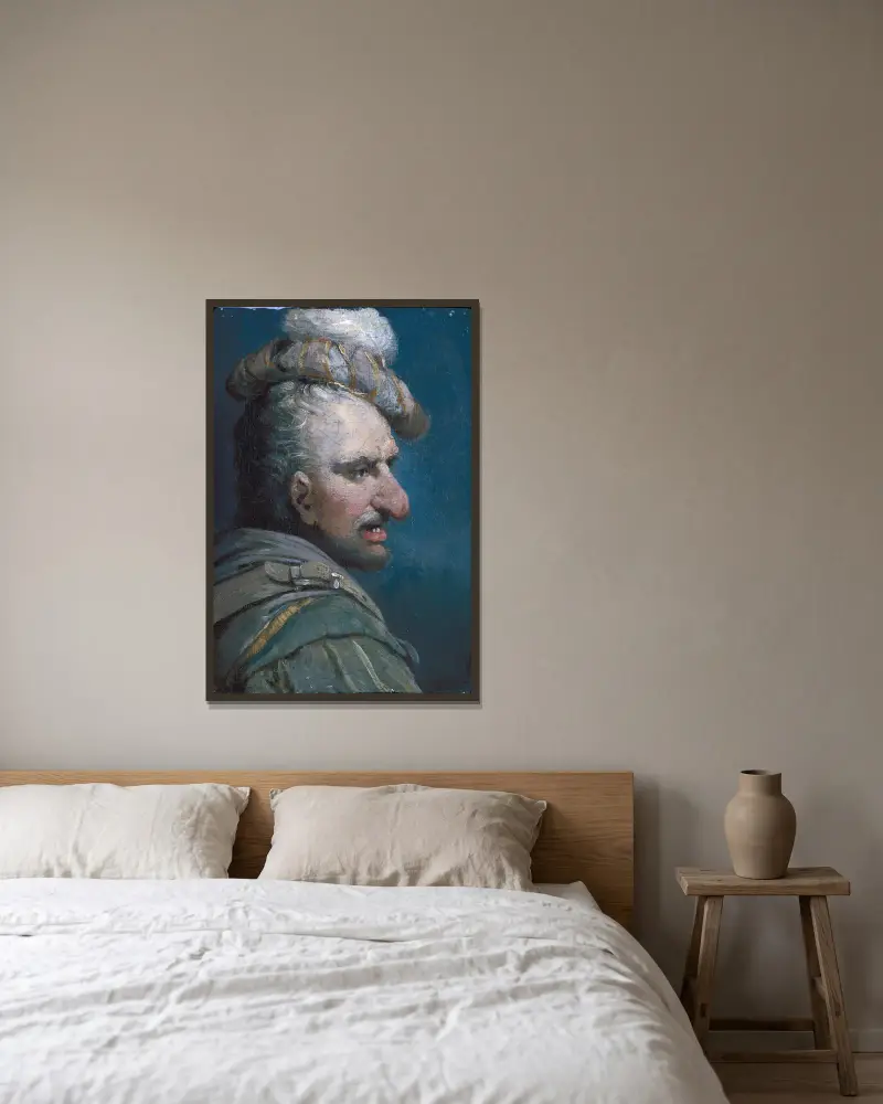 Bardolf, John Hamilton Mortimer w ramie na ścianie
