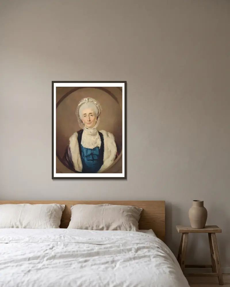 Paní Lushingtonová, John Hamilton Mortimer v rámu na stěně