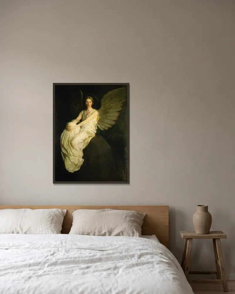Memoriał Stevensona, Abbott Handerson Thayer w ramie na ścianie