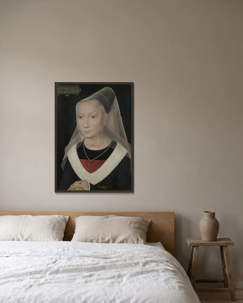 Sibyla Sambetha, Hans Memling v rámu na stěně
