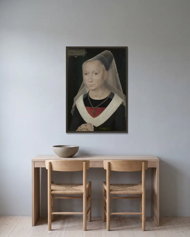 Sibyla Sambetha, Hans Memling v rámu na stěně