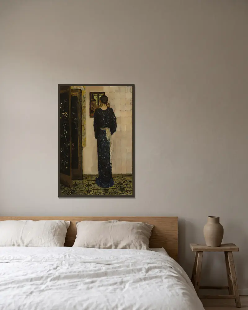 Náušnice, George Hendrik Breitner v rámu na stěně
