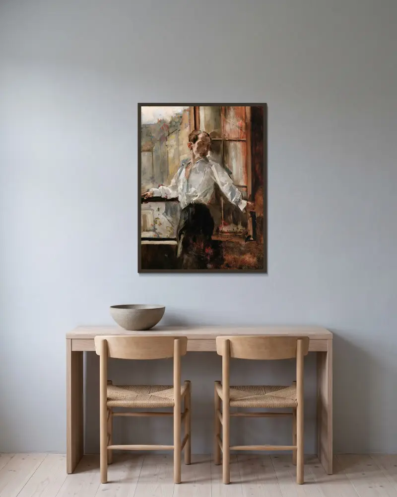 Rolla von Henri Gervex gerahmt an einer Wand