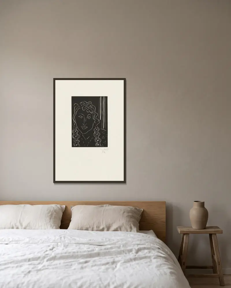 Piękna Tahitanka, Henri Matisse w ramie na ścianie