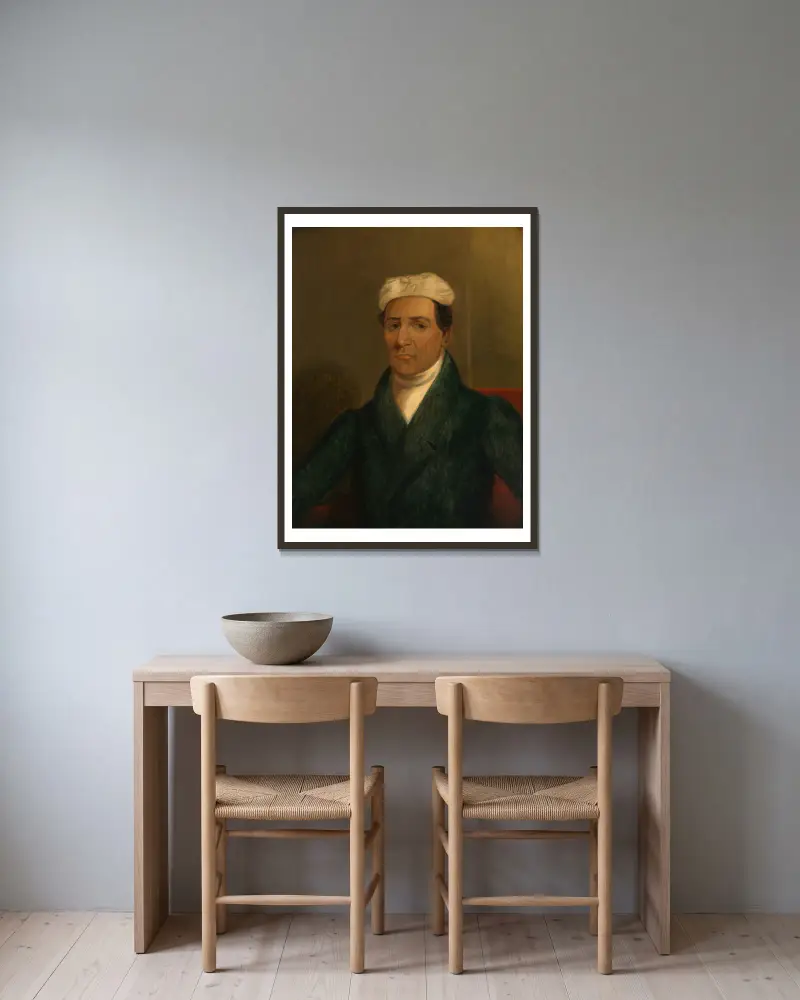 Catahecassa, Henry Inman w ramie na ścianie
