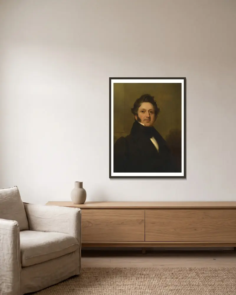 Daniel Embury, Henry Inman v rámu na stěně