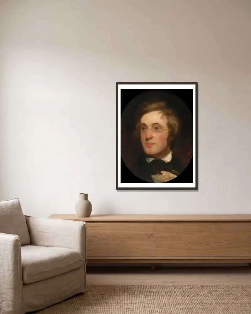 Daniel Huntington, Henry Inman v rámu na stěně