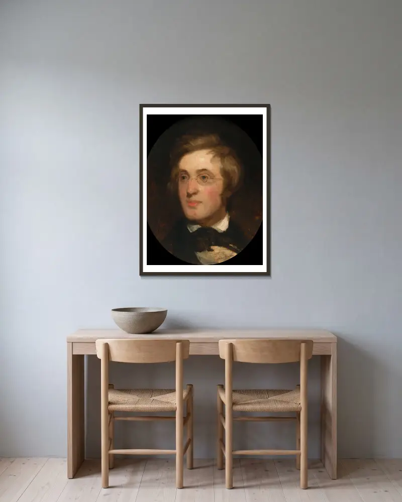 Daniel Huntington, Henry Inman v rámu na stěně