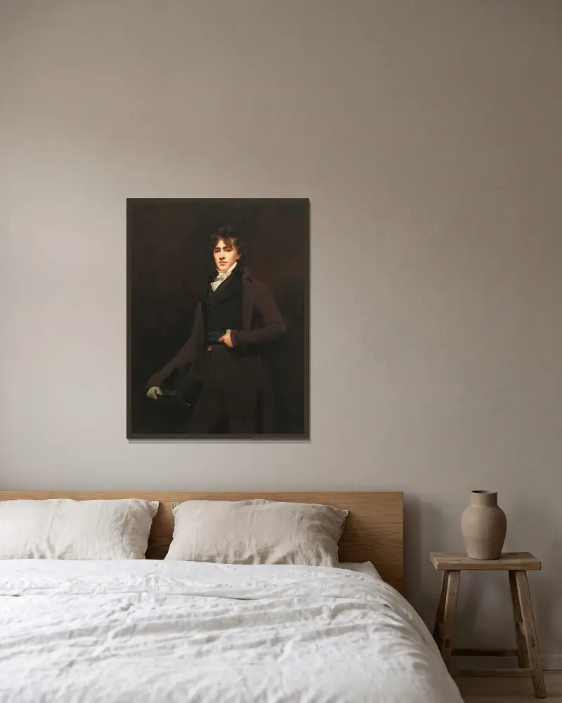Henry David Erskine, Twelfth Earl of Buchan av Sir Henry Raeburn inramad på en vägg