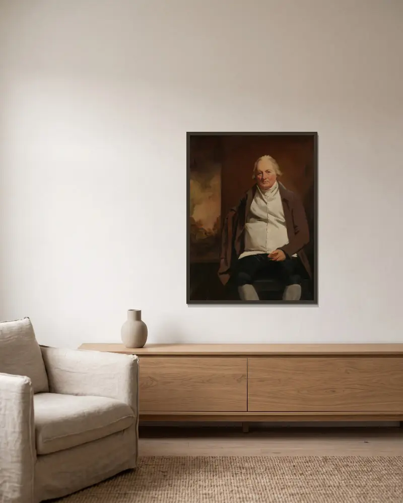John Gray (1731–1811) of Newholm av Sir Henry Raeburn inramad på en vägg