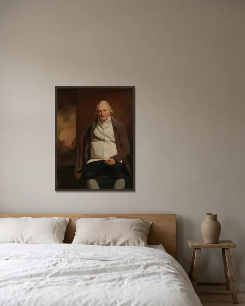 John Gray (1731–1811) of Newholm av Sir Henry Raeburn inramad på en vägg