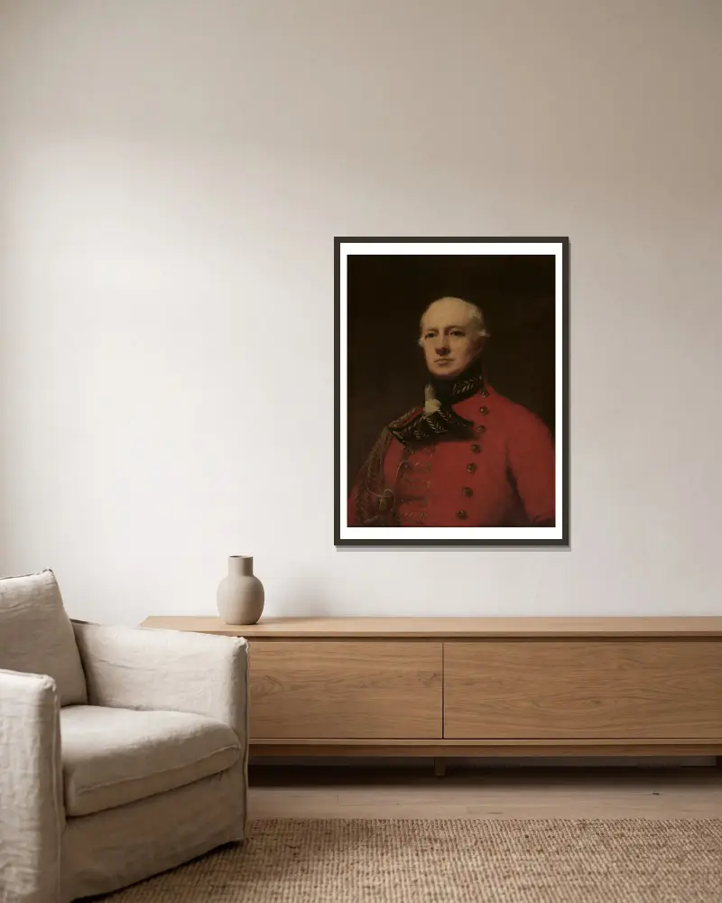 Generálporučík Duncan Campbell, Sir Henry Raeburn v rámu na stěně