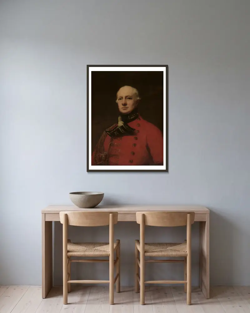 Generálporučík Duncan Campbell, Sir Henry Raeburn v rámu na stěně