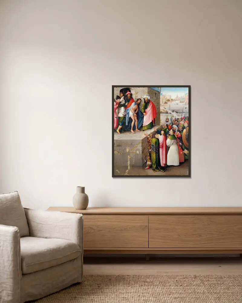 Ecce Homo, Hieronymus Bosch w ramie na ścianie