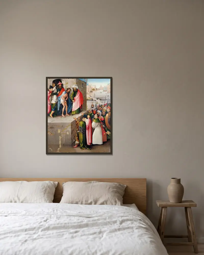 Ecce Homo, Hieronymus Bosch w ramie na ścianie