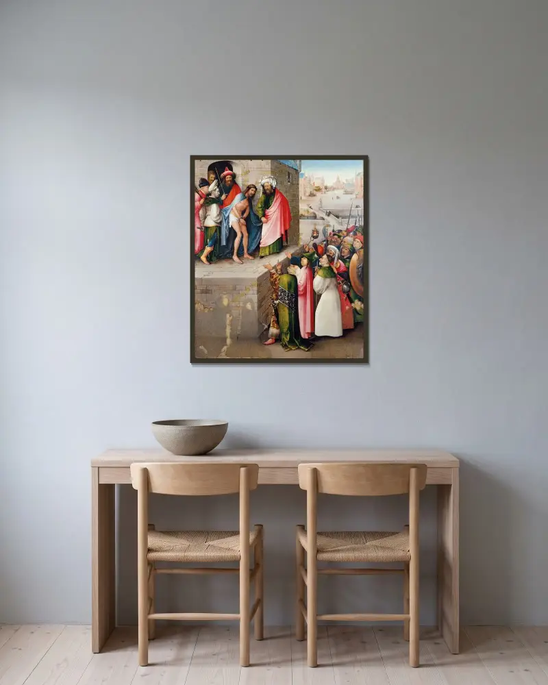 Ecce Homo, Hieronymus Bosch w ramie na ścianie