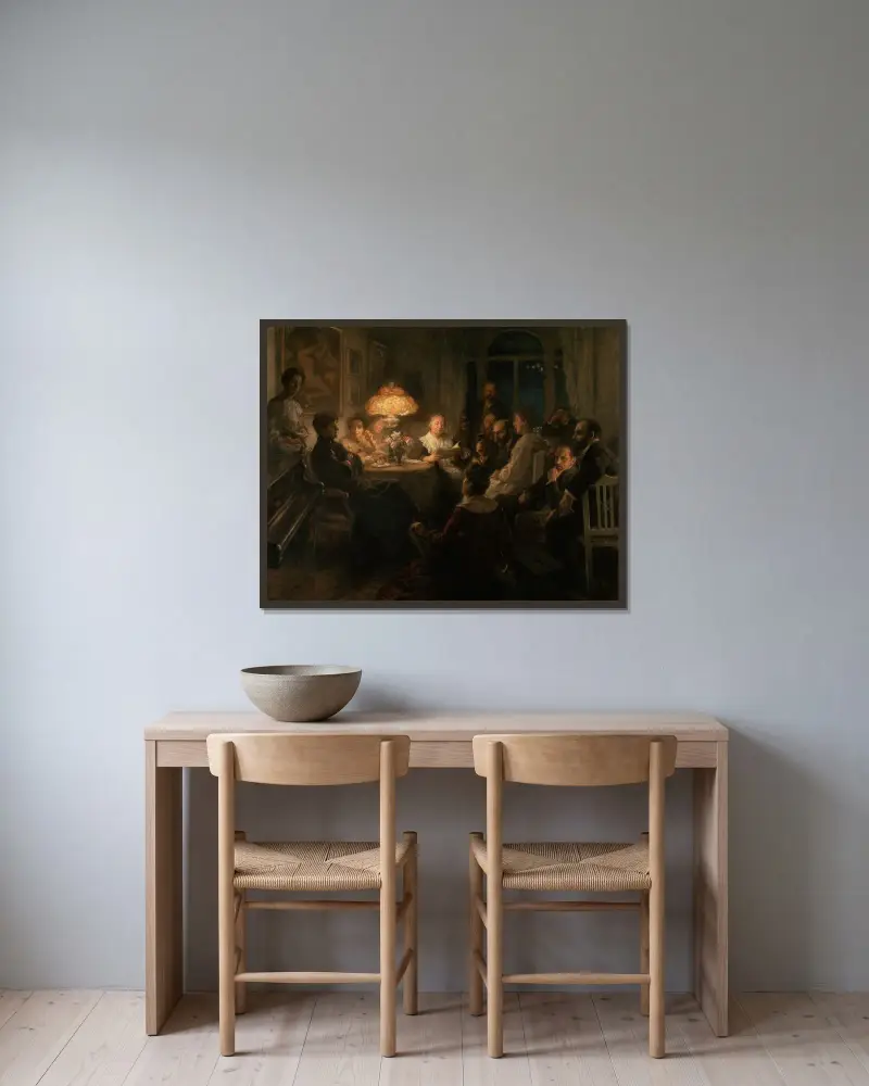 Friends, Hanna Hirsch-Pauli v rámu na stěně