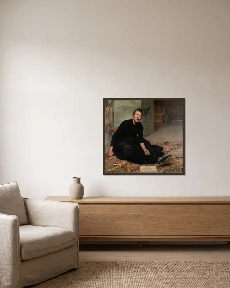 Venny Soldan-Brofeldt, Artist, Hanna Hirsch-Pauli v rámu na stěně