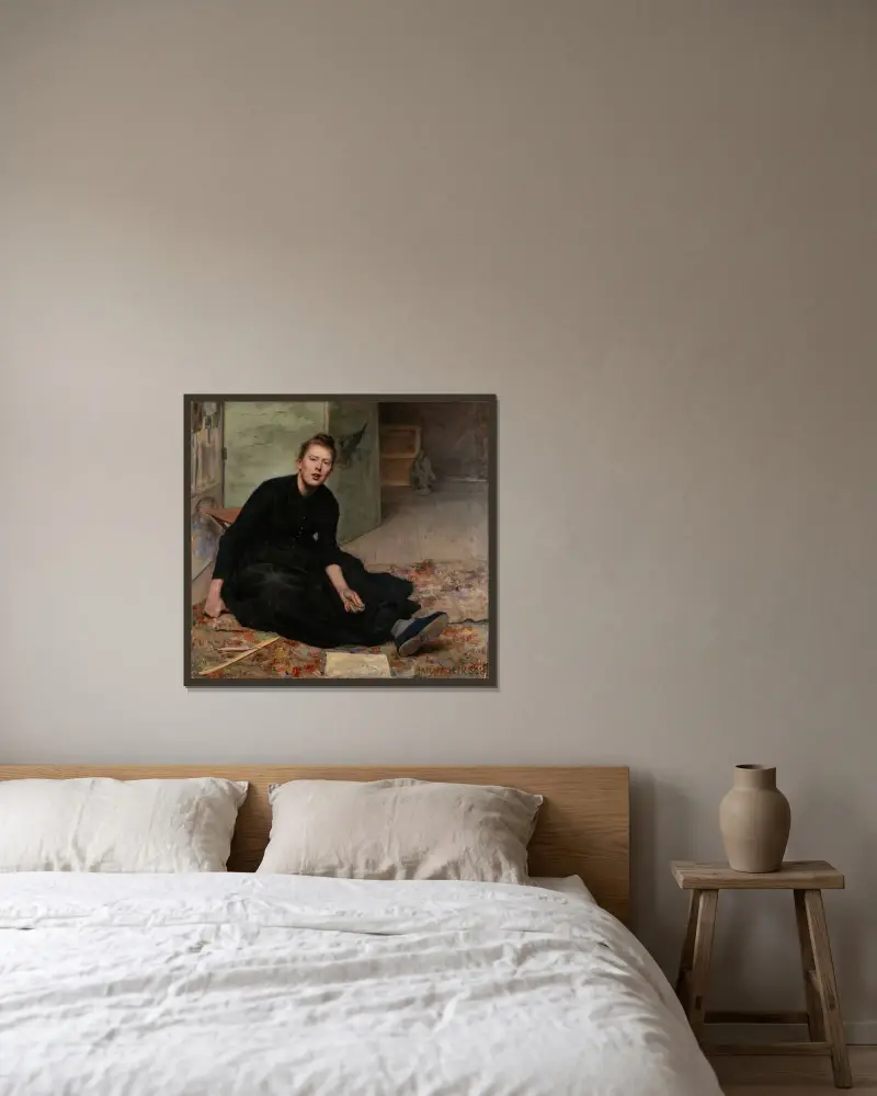Venny Soldan-Brofeldt, Artist, Hanna Hirsch-Pauli v rámu na stěně