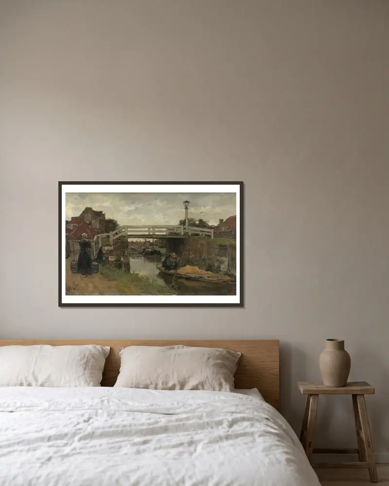 Most, Jacob Maris v rámu na stěně