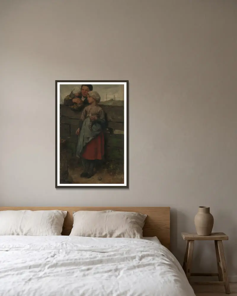 Vesničané, Jacob Maris v rámu na stěně