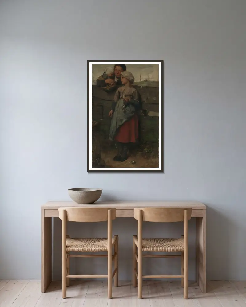 Vesničané, Jacob Maris v rámu na stěně