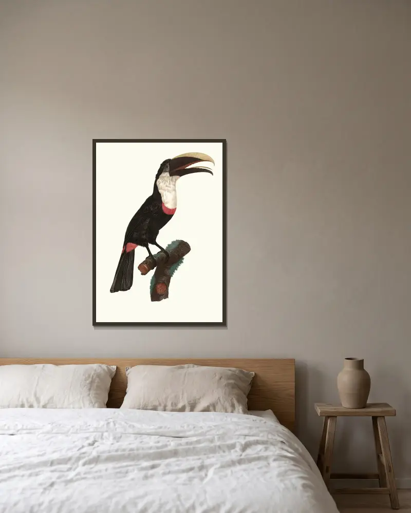 Le Tocards., Jacques Barraband v rámu na stěně