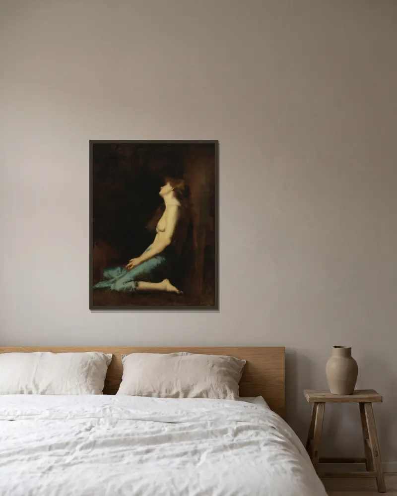 Máří Magdalena, Jean-Jacques Henner v rámu na stěně