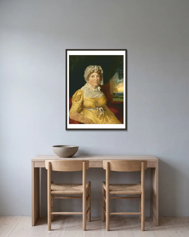 An Unknown Woman av James Ward inramad på en vägg