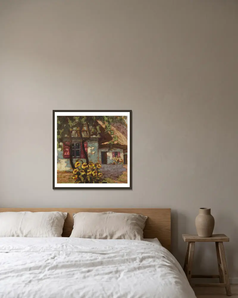 Polské chalupy, Jan Bohuszewicz v rámu na stěně