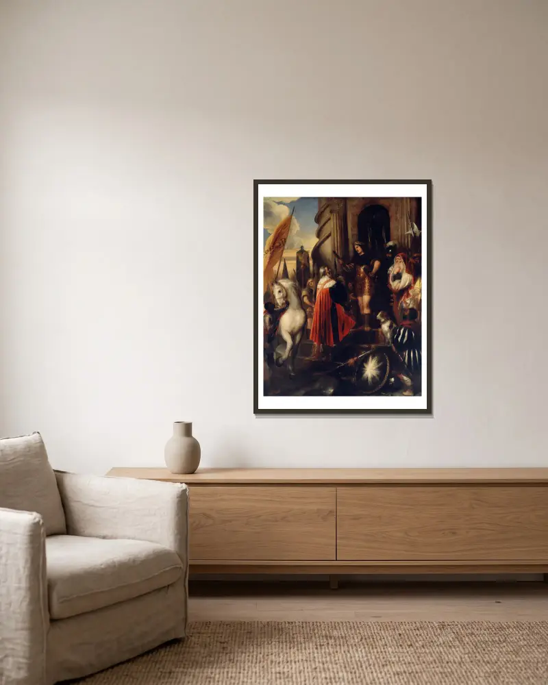 Quintus Fabius Maximus, Jan Lievens w ramie na ścianie