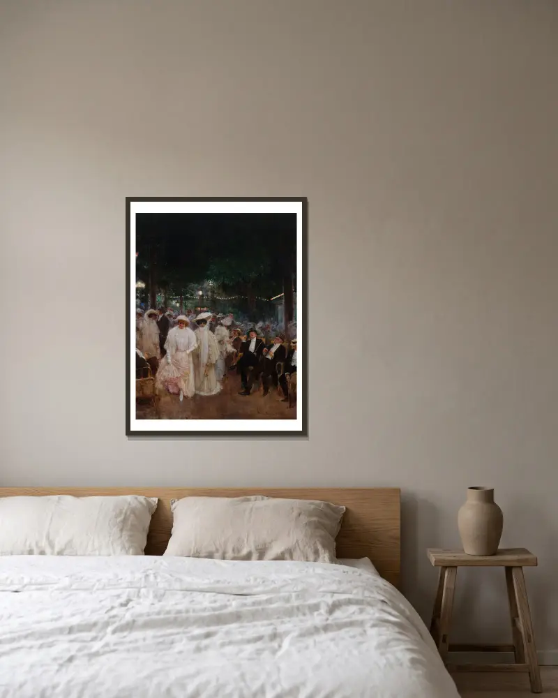 Krásné noci, Jean Béraud v rámu na stěně