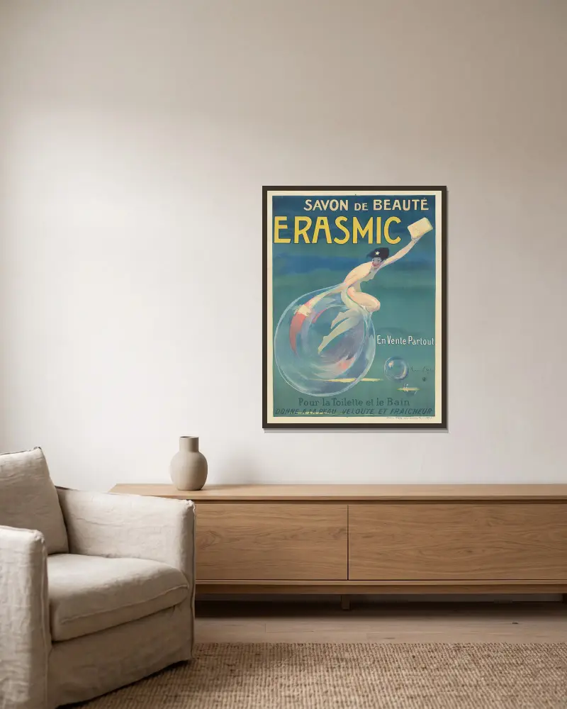 Erasmic, Jean d'Ylen v rámu na stěně