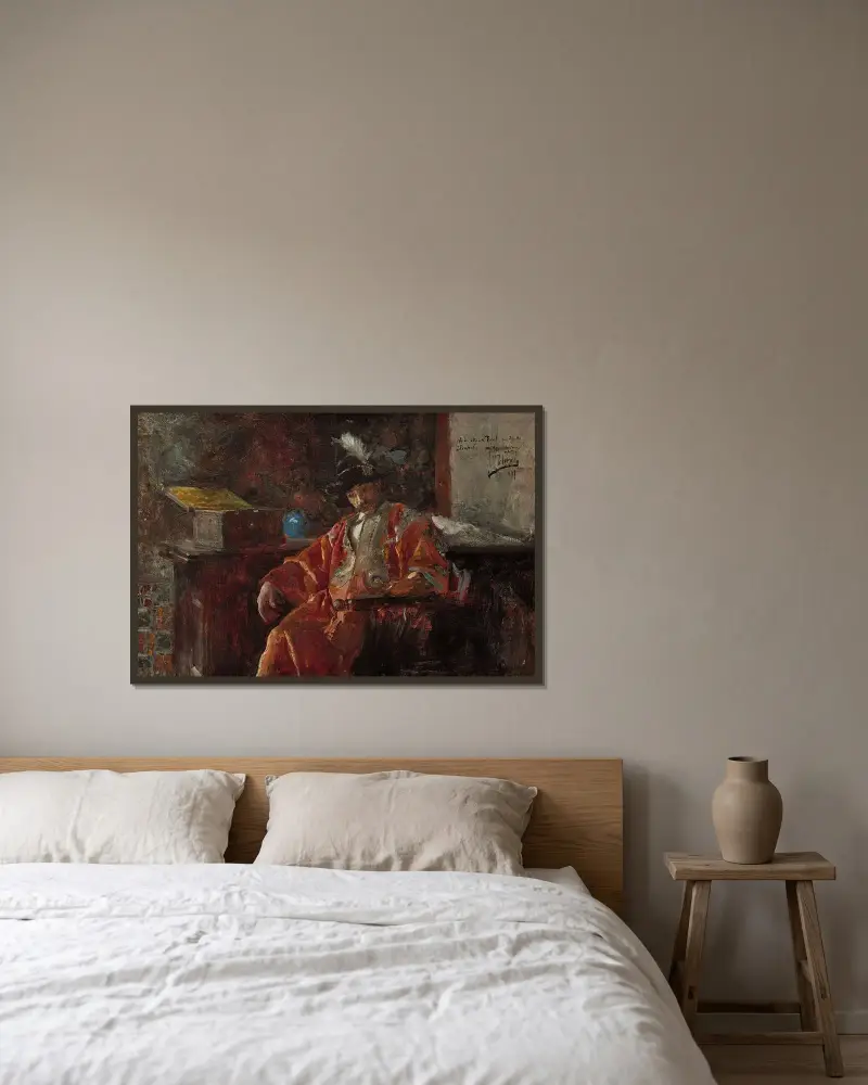 Händler von Joaquín Sorolla gerahmt an einer Wand