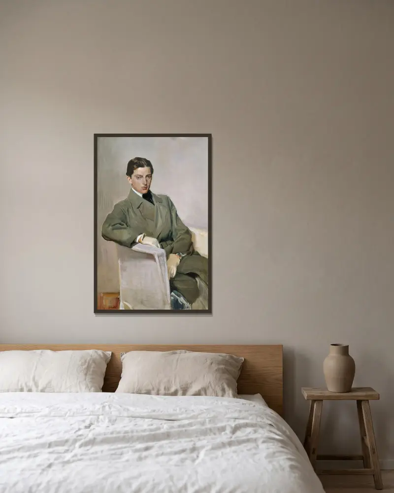 Joaquín, Joaquín Sorolla w ramie na ścianie