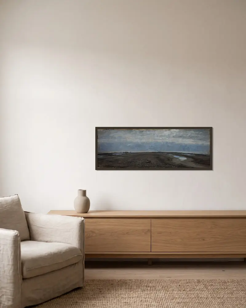 The Skaw Spit. Skagen, Johan Krouthén w ramie na ścianie