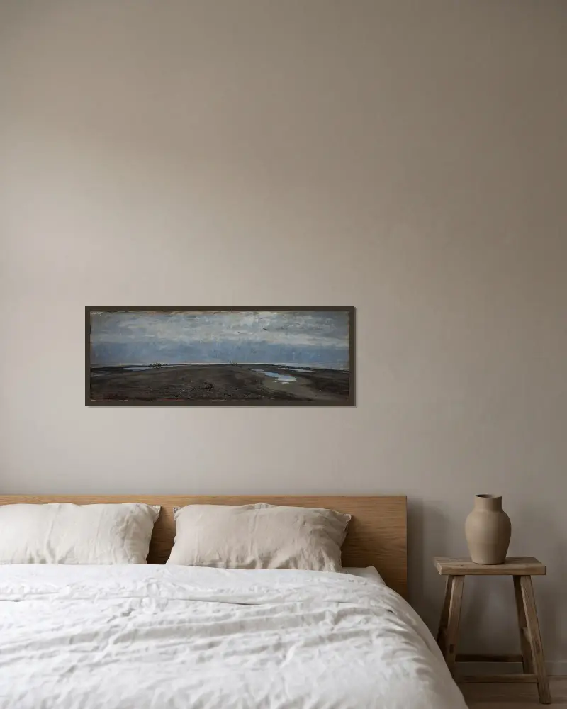 The Skaw Spit. Skagen, Johan Krouthén w ramie na ścianie