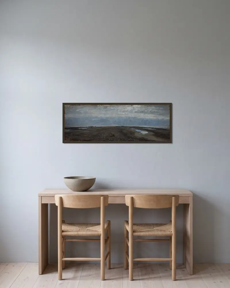The Skaw Spit. Skagen, Johan Krouthén w ramie na ścianie