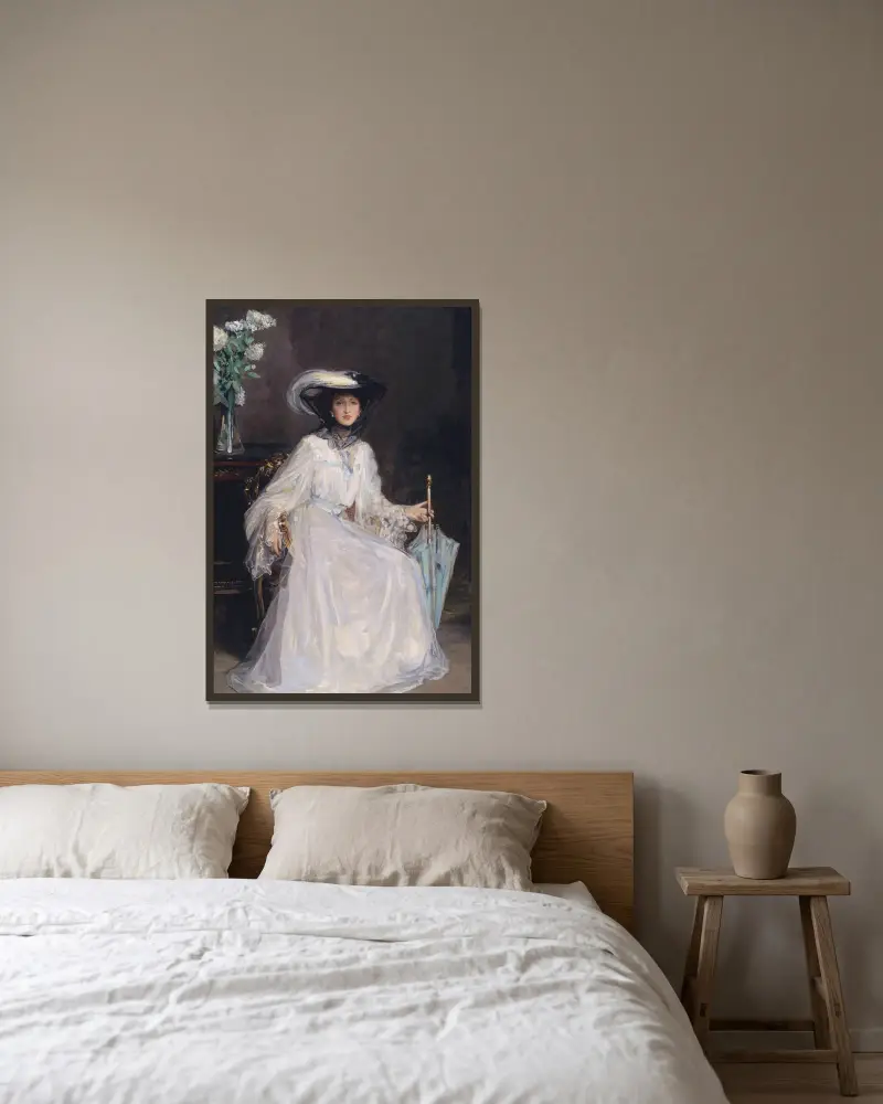 Evelyn Farquhar, Sir John Lavery w ramie na ścianie