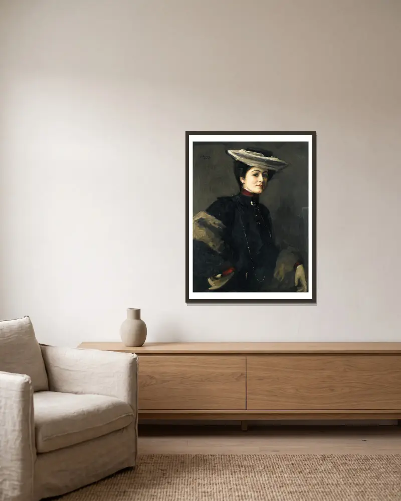 Marsylianka, Sir John Lavery w ramie na ścianie