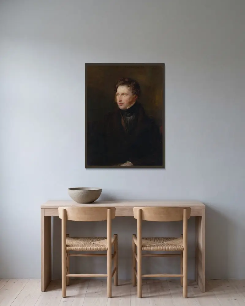 William Collins, R.A. von John Linnell gerahmt an einer Wand