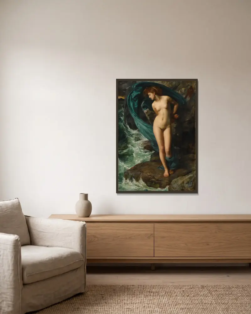 Andromeda, Edward John Poynter v rámu na stěně