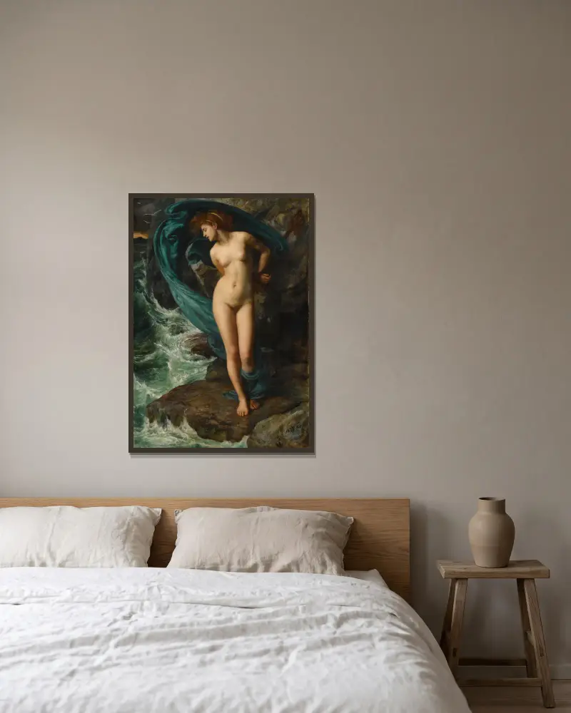 Andromeda, Edward John Poynter v rámu na stěně
