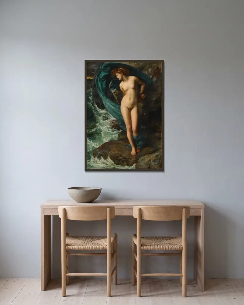 Andromeda, Edward John Poynter v rámu na stěně