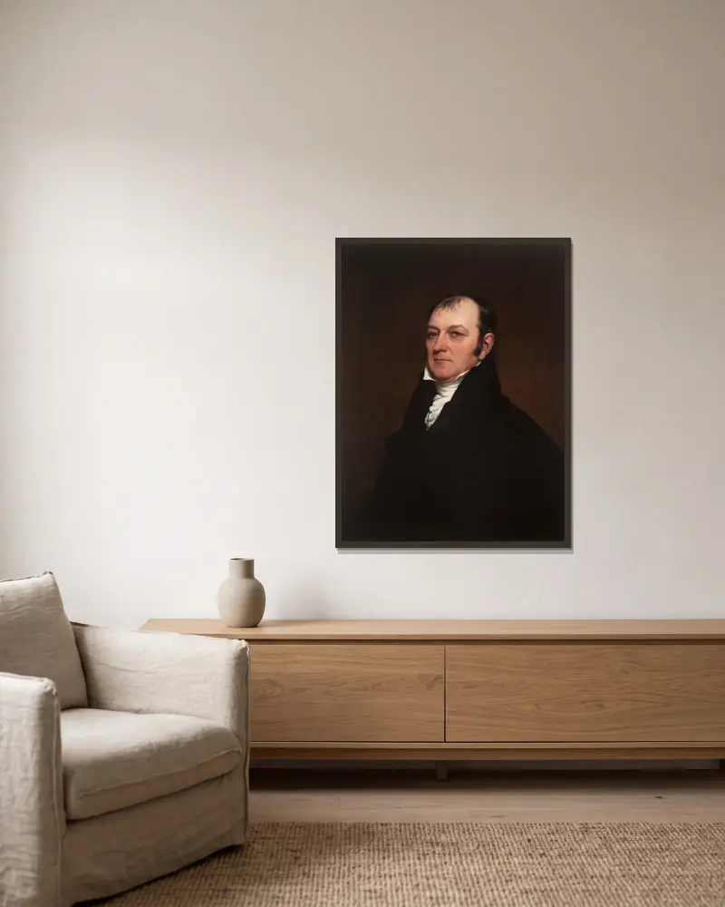 Bartholomew Schaets, John Trumbull w ramie na ścianie